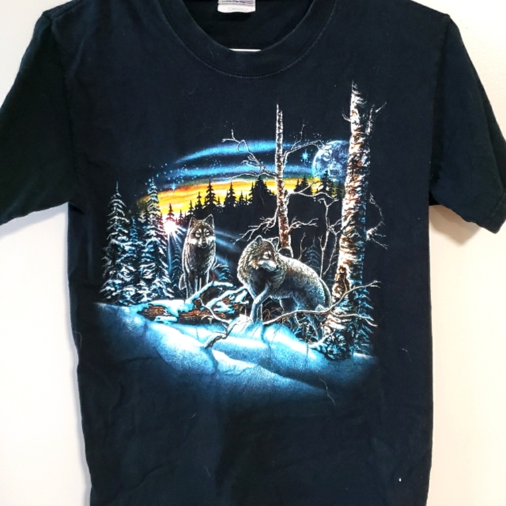 Vintage Wolf T Shirt